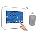 Produktbild HXUJ Digitale Funkwetterstation Thermometer Hygrometer Temperatur-Feuchtemessgerät LCD Touchscreen Wecker Outdoor Indoor