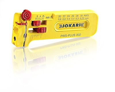 Jokari 40025 Outil à dénuder de microprécision, Jaune