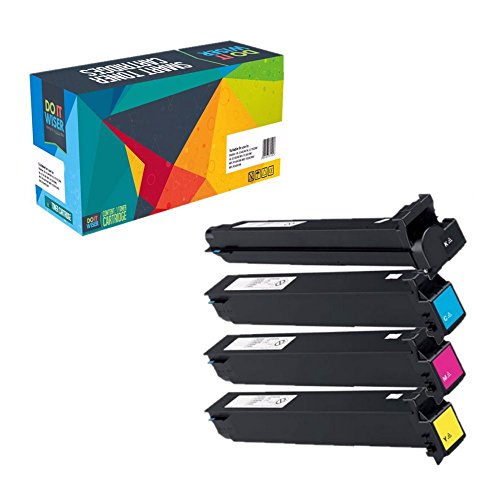 Doitwiser ® kompatible Toner Set für Konica Minolta Bizhub C203 C200 C253 C253 C353 DEVELOP ineo+ 203 + 200 Oce CS163 Olivetti d-Color MF201 MF201plus TN213 TN213K TN213C TN213M TN213Y A0D7152 A0D7452 A0D7352 A0D7252 Leistung Schwarz 24.500 Seiten - Farben 19.000 Seiten