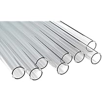 Tige Acrylique Transparente 10mm X 1m - Polyvalente Pour DIY, Modélisme Et Projets