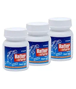 Rafter Forte Cap HERBAL JOINT SUPPORT SUPPLEMENT 30 CAP. 500MG CapsuleNatural Pack of 3