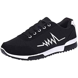Zapatillas Deportivas Cuna Mujer Casuales,Mujeres Corriendo Zapatillas Deportivas Ligeros Zapatillas Deportivas Casuales Zapatos de Yoga Zapatillas (38 EU, A)
