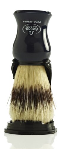 Omega 80265 Pure Bristle Shaving Brush (Blue)