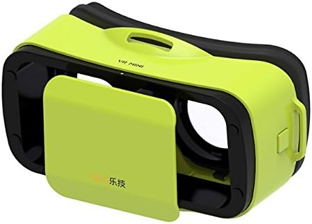 Hot Google VR Box Virtual Reality Headset VR Mini 3D Glasses For Mobile + Remote (Green)