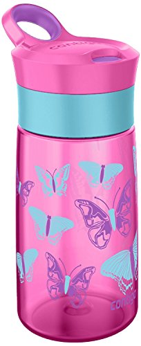 Preisvergleich Produktbild Contigo Gracie Kinder Autoseal Wasser Flasche Butterflies