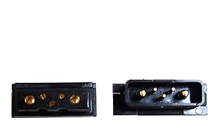 PANDA CYCLE 2 pcs Hailong eBike Battery Power Discharge Connector 5Pin Male or Female for Hailong1&Hailong2 Battery Base/Plate Parts