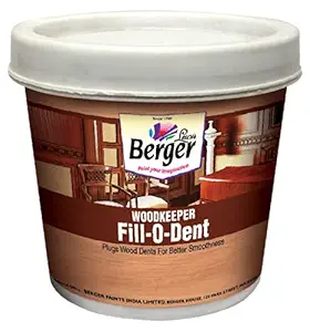 Berger Wood Filler Fill-O-DENT Water Base (Natural Teak) Pack of 1 KG