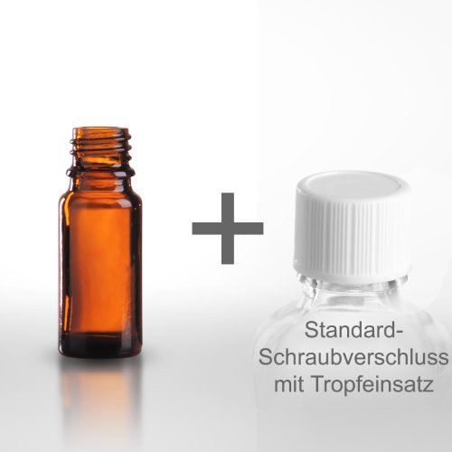 Preisvergleich Produktbild 25 x Braunglasflaschen 10 ml