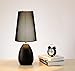 Produktbild LUCKY CLOVER-A Xmas Modern Fashion Minimalist Creative wooden Fabric art bedroom bedside Table Lamp,Business,Office, Bedroom,Night light,Desk Light, Festival Decoration Light , Black