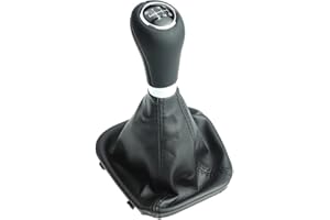 Do!LED Schaltknauf + Schaltsack + Rahmen 6 Gang kompatibel für C-Klasse: W203 S203 (2004-2007 nur Facelift, CLK-Klasse W209 (2004-2008) nur Facelift!