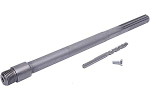 TANIASHOP Asta Prolunga per Frese Carotatrice a Tazza 80cm codolo SDS-MAX Barra per fresa a Tazza da Muro con Punta (Prolunga 80cm SDS-MAX)