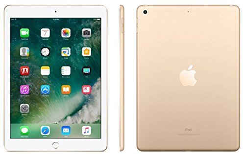 Newest Apple iPad with WiFi - 128GB - Gold (NEW IPAD - Latest Model - 2017) (Replaces iPad Air 2)