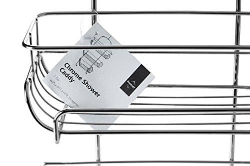 Premier Housewares Duschregal, 3-stöckig, Chrom, 54 x 26 x 11 cm - 4