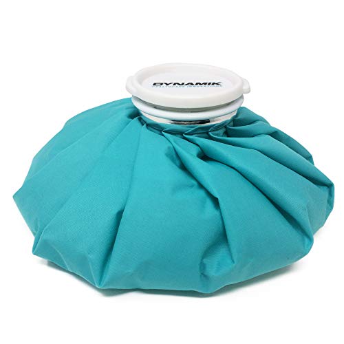 Bolsa de hielo mediana - Para lesiones relacionadas con el deporte - Alivio del dolor y la hinchazón - Reutilizable - 24 cm de Dynamik Products