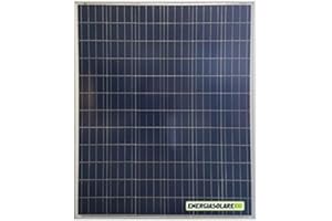 SAUIHUF Placa Solar Fotovoltaico 200W 12V Policristalino Implant Camper Barco Baita