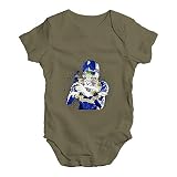 TWISTED ENVY Baby Jungen (0-24 Monate) Body Gr. 12-18 Monate, Khaki