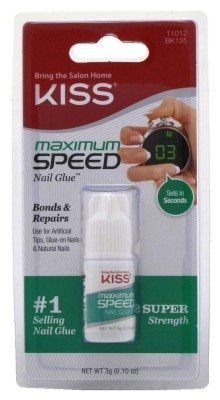Kiss Maximum Speed Nail Glue (2 Pack)