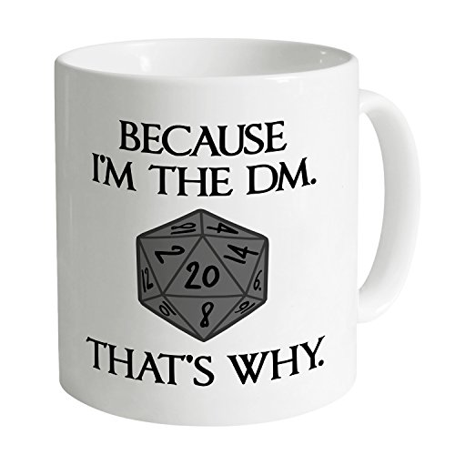 Shotdeadinthehead Inspired by Dungeons And Dragons - I'm The DM Tazza