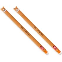 Legami - uitwisbare gelstift, thermogevoelige inkt, diameter van de punt 0,7 mm, hoogte: 0,7 mm, lengte: 15 cm, zwarte inkt