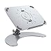 Produktbild SMCZH AluminiumbasisHöhen- und winkelverstellbarer Aluminium-Laptop-Ständer, Hebbar Schreibtisch-Notebook-Unterstützung Notebook-Kühler mit Rutschfester Silikonunterlage