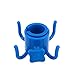 Produktbild Toyvian Haken Strandschirm Hängen Haken mit 4 Zacken Kunststoff Sonnenschirm Haken für Strand Camping Reisen (Blau)
