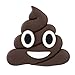 Produktbild Bunte Lustige Karikatur Emoji Power Bank, Gusspower Cartoon Emoji 8800mAh Portable USB External Akku Ladegerät Power Bank Für Smartphone- inklusive Micro USB-Ladekabel (Brown Poop Emoji)