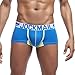 Produktbild Sonnena Boxershorts Herren Unterhose Sexy Slip Shorts Unterwäsche Baumwolle Sportwäsche Brief Stretch Unterwäsche Fahrrad Gym Breathable Zeige Die Hüften Retroshorts