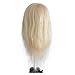 BYT Collection 18"-26"Blonde 100% Human Hair Training Head Mannequin Manikin Training Practice Head 18"&120g