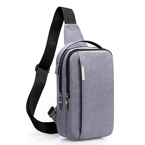 Preisvergleich Produktbild Herren Tasche Segeltuch-Brust-Beutel-Männer beiläufige Schulter-Beutel-Männer Beutel-Umhängetasche-kleine Beutel-Rucksack-wilde Multifunktions- im FreienGürteltasche für Männer
