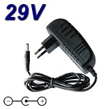 Longitud del cable: 120 cm. TOP CHARGEUR * Adaptador Alimentación Cargador Corriente 29V Reemplazo Recambio Rowenta Air Force 18V RS-RH4901 RH85 RH87 AC92
