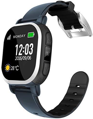 Kids Smart watch,Tencent Kids Child Anti-lost Smart Watch with GPS WIFI Tracker for Children Safe Security C708 2G (DeepBlue)