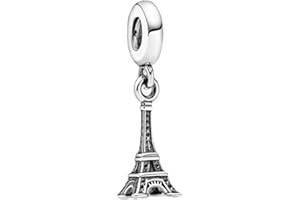 Feitery Santa Charms Compatible with Pandora Braccialetti Giorno di Natale Bead Charm da donna