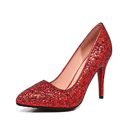 Shoeshaoge Womens Shoes Leatherette Spring Fall Comfort Heels