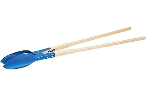 Silverline GT41 Post Hole Digger, Blue / Wood, 1560 mm