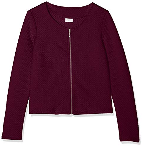 Vila Clothes VINAJA New Short Jacket-Noos Blouson, Rouge (Winetasting Winetasting), 38 (Taille Fabricant: Small) Femme