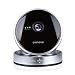 Produktbild Crenova® C100E 720P HD WIFI IP Überwachungskamera mit Bewegungsmelder-Alarm Support Nachtsicht für Haussicherheit (Schwarz & Silber) (C100E)