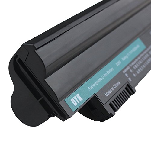 DTK® Ultra Hochleistung Notebook Laptop Batterie Li-ion Akku für For Acer Aspire One D255 D257 D260 522 722 Fits P/N: AL10A31 AL10B31 AL10BW AL10G31 BT.00603.121 LC.BTP00 – 12 Monate Garantie [ 6-cell 11.1v 4400mah ] - 6