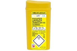 Click Medical 0.2ltr Sharpsafe Sharps Bin