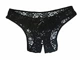 ladies sexy crotchless knickers size 14-16 16-18 (16-18)