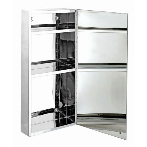 Francis 300mm Stainless Steel Mirror Cabinet