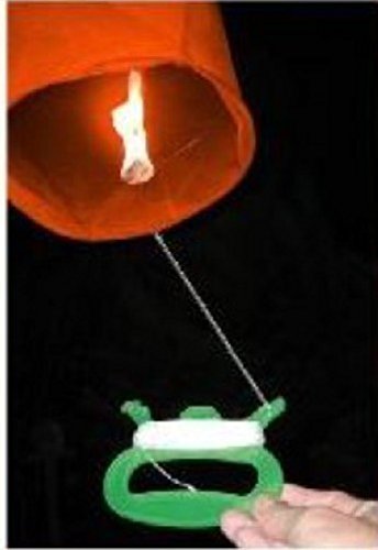 12 Stück LUMINARIA Himmelslaternen rot – KEINE GENEHMIGUNG NOTWENDIG – Skylaterne - 2