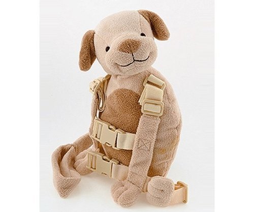 Goldbug Harness Buddy Puppy Backpack 3 Ft Kids Safety Toddler Reins Walking Fun by Goldbug