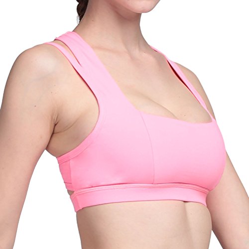 Damen Yoga Sport-BH Gepolstert T-Rücken ohne Bügel - 2