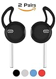 Ear Hook Diseñado: No se preocupe por su Apple Earpods cayendo de su oído, cuando se ejecuta, jogging, patinaje, snowboard, gyming, este gancho de oído agarra AirPods con seguridad