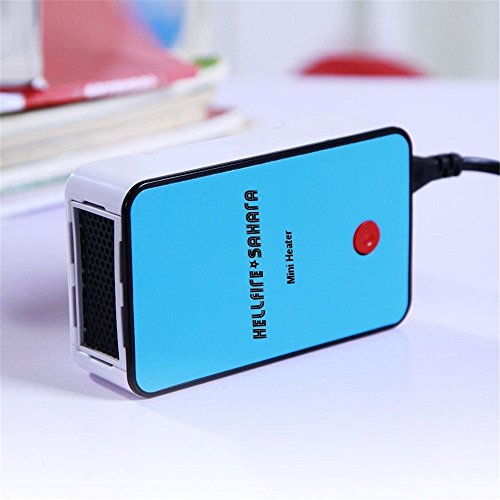 Mini Heizlüfter "Hellfire Sahara" I-one Design-Fan Blau