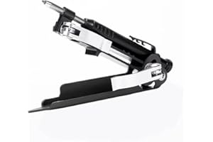 Wotendy Multi-function Scribing Tool- Construction Pencil- Aluminum Alloy Scribe Tool with Deep Hole Pencil,DIY Woodworking Scribe Gauge Scriber Line Maker Measuring Tool,Multifunctional Tools