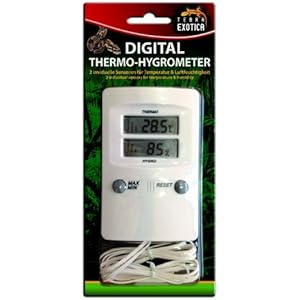 Digital Thermo-Hygrometer mit 2 individuellen Sensoren für Temperatur und Luftfeuchtigkeit