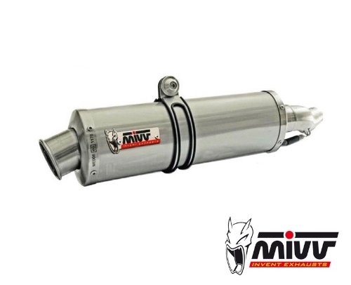 TUBO ESCAPE MIVV HONDA CBR 600 F OVAL 2001 2002 2003 2004 2005 2006 2007 2008 2009 2010