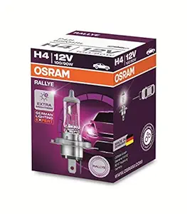 Osram Rallye H4 Halogen 62204 Exterior Headlight Bulb (12V, 100/90W)