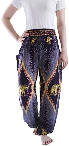Harem Trousers - Aladdin Hippie Pants Yoga for Womens & Mens